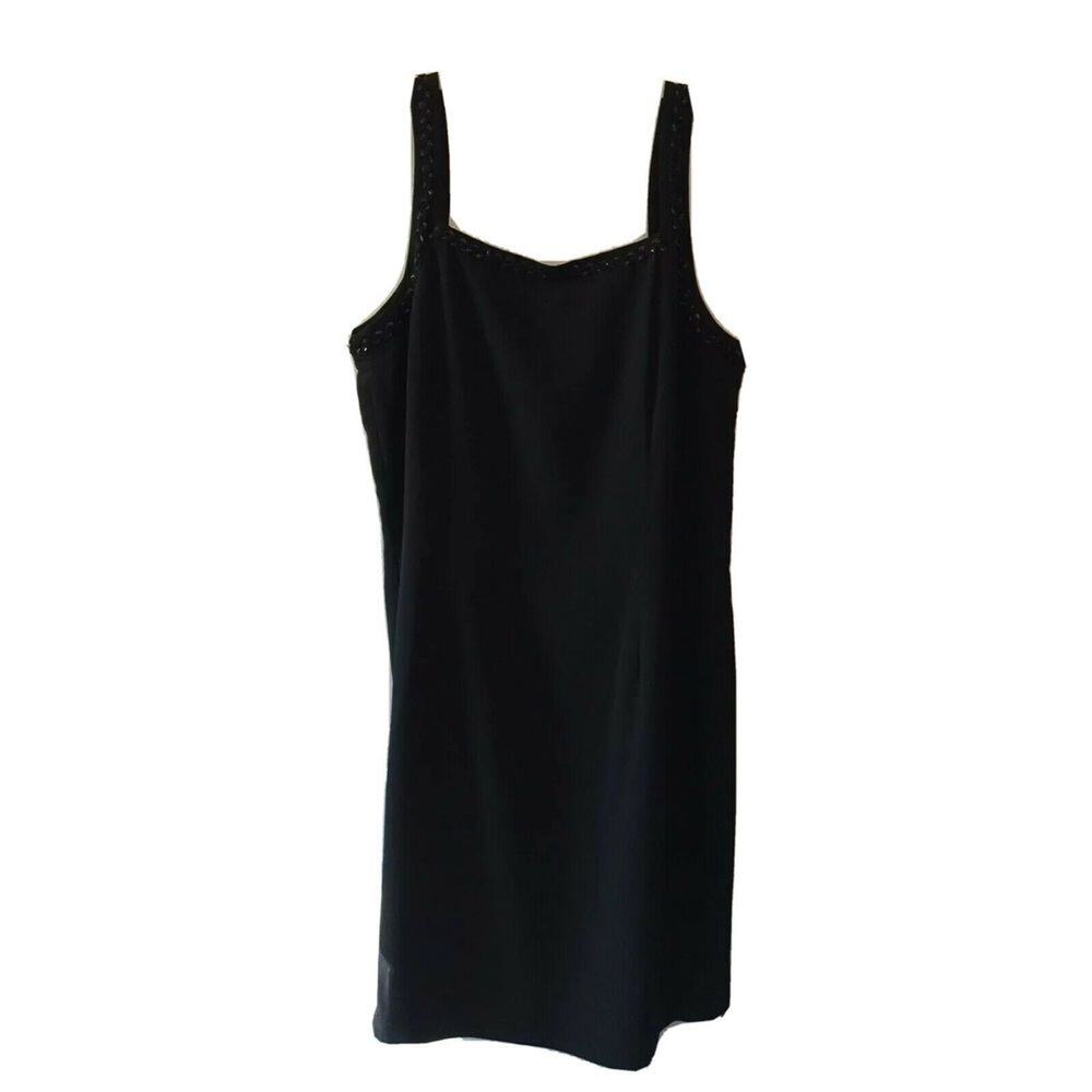 Studio By Pat Argenti Little Black Dress Spark LBD sleeveless